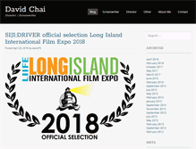 Tablet Screenshot of davidchai.com